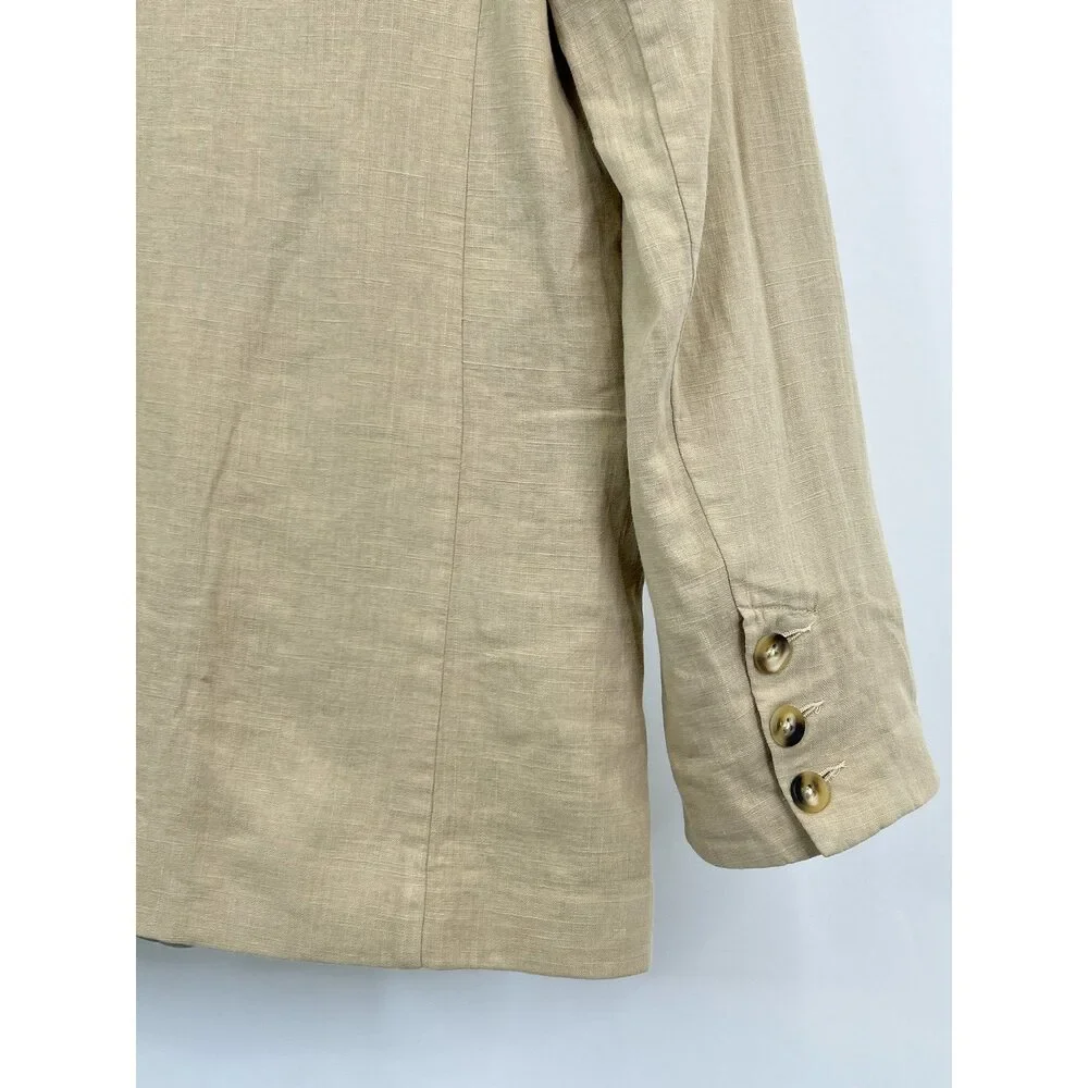 FREE PEOPLE Size XS KHAKI Women Jacket